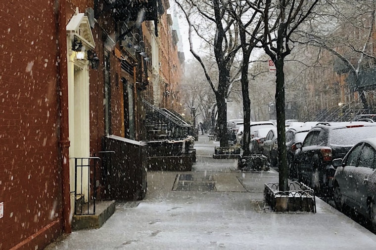 Slushy Start: Light Snow Slicks Up New York City Commute