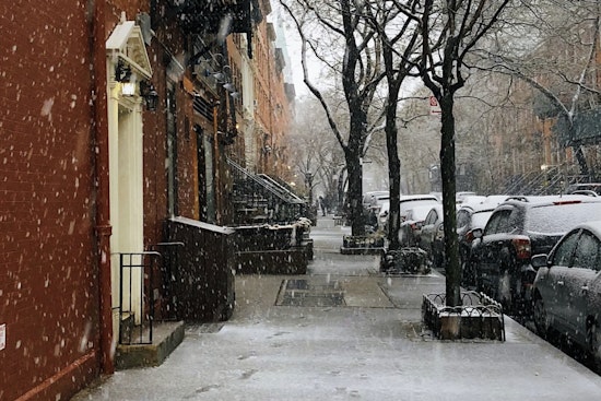 Slushy Start: Light Snow Slicks Up New York City Commute