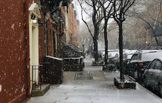 Slushy Start: Light Snow Slicks Up New York City Commute