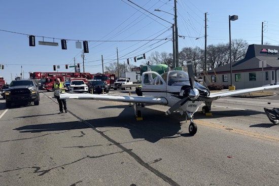 Small Plane Drops Onto Gainesville Artery, Hits Cars Outside Golden Corral