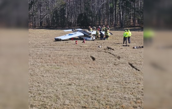 Small Plane Flips at Charlotte-Monroe Airport, Sends Three to Hospital