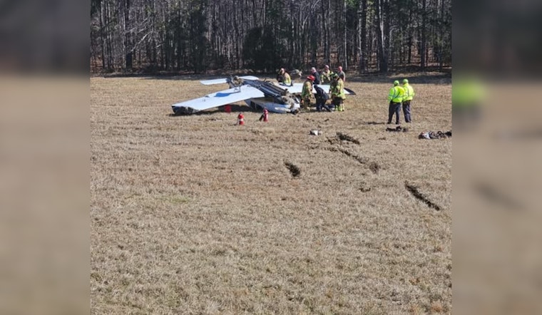 Small Plane Flips at Charlotte-Monroe Airport, Sends Three to Hospital