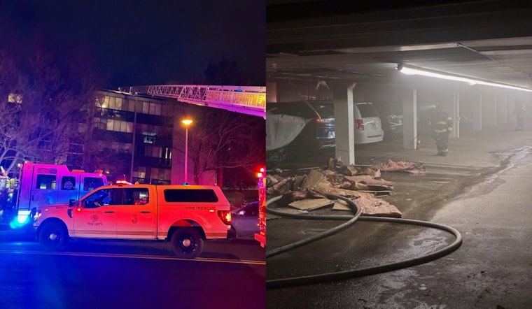 Smoky Garage Blaze Forces Denver Tenants To Hunker Down