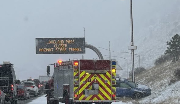 Snow-Slick I-70 Near Georgetown Turns Treacherous Before Reopening