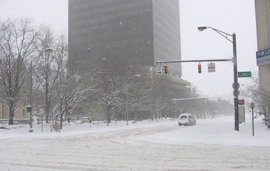Snow Squalls And Stiff Winds Turn Columbus Commute Into Slippery Slog