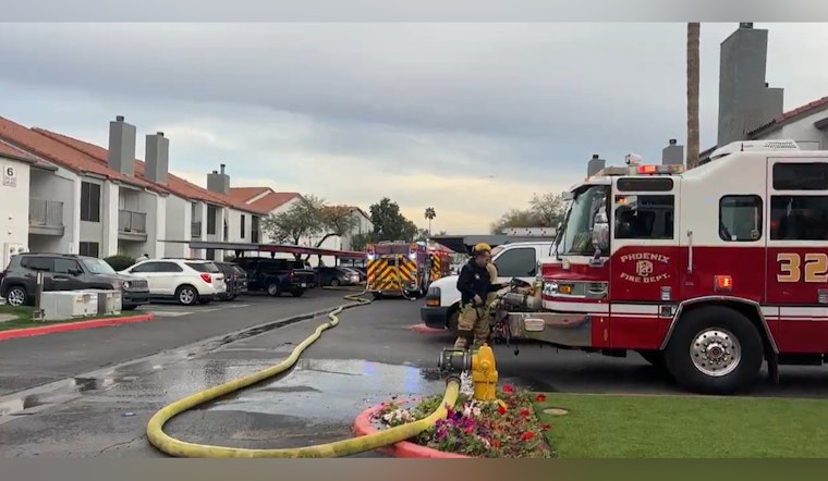 South Phoenix Apartment Blaze Erupts At 51st And Elliott