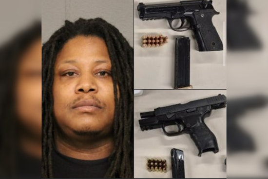 South Side Traffic Stop Nets Two Loaded Guns On Chicago Felon, Cops Say