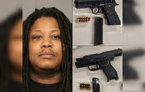 South Side Traffic Stop Nets Two Loaded Guns On Chicago Felon, Cops Say