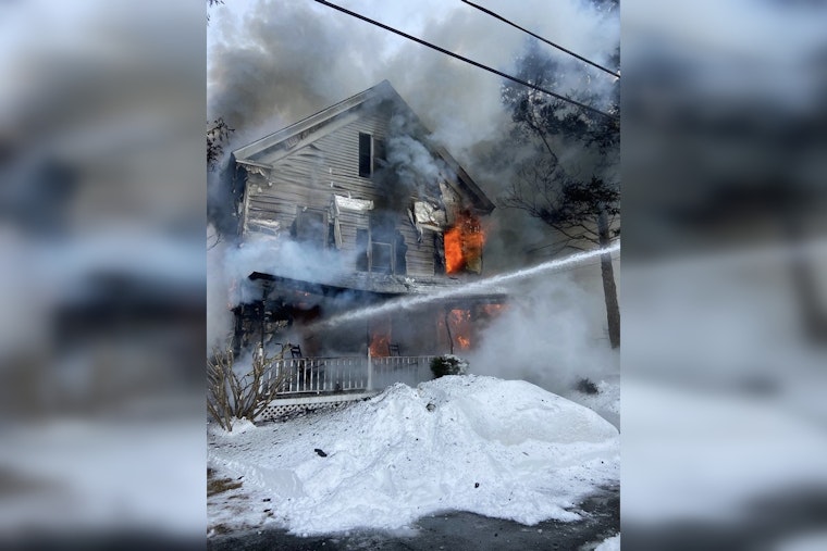 Spencer Inferno Erupts In Blizzard, Sends 7 To Hospital