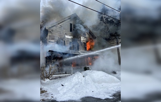 Spencer Inferno Erupts In Blizzard, Sends 7 To Hospital
