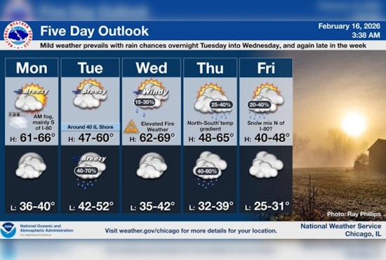 Spring Tease In February As Chicago Roars Into The 60s