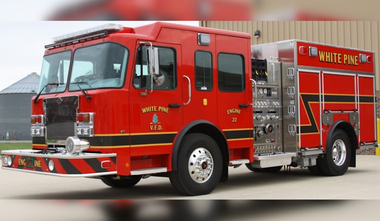 Spring Creek Road Blaze Brings Sirens And Slowdowns To White Pine