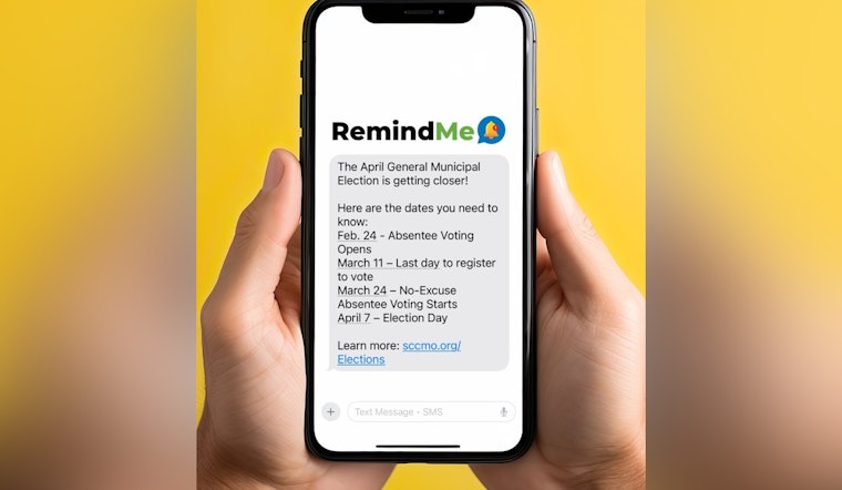 St. Charles County, MO Launches Text Alert System for Government-Related Deadlines