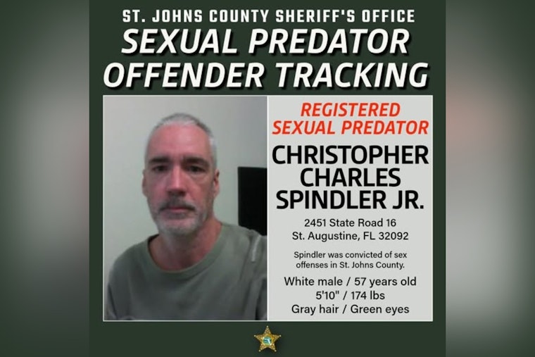 St. Johns Cops Warn Neighbors As Sexual Predator Moves In