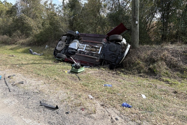 St. Johns County Rollover Horror Leaves Two Fighting for Life