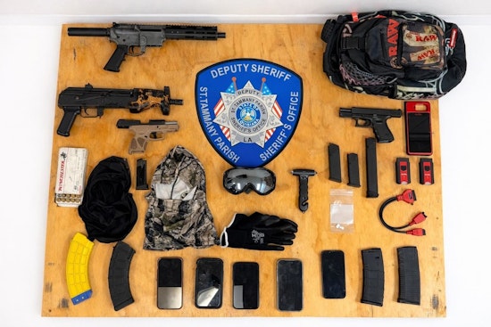 St. Tammany 'Felony Carpool' Busted With Hot Guns and Burglary Gear