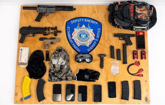 St. Tammany 'Felony Carpool' Busted With Hot Guns and Burglary Gear