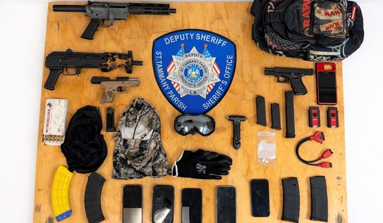 St. Tammany 'Felony Carpool' Busted With Hot Guns and Burglary Gear