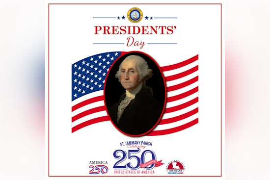 St. Tammany Parish Honors George Washington's Legacy on Presidents' Day with Reflective Social Media Tribute