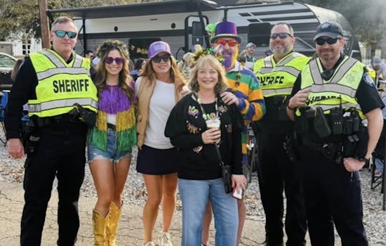 St. Tammany Parish Sheriff's Office Heralds Safe Mardi Gras Celebrations in Covington, Folsom, and Lacombe