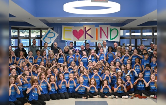 Summit Hill Elementary Embraces Kindness Week with Heartwarming 'Kindness Tunnel' Event in Milton