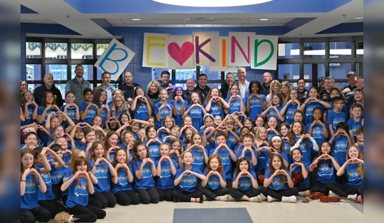 Summit Hill Elementary Embraces Kindness Week with Heartwarming 'Kindness Tunnel' Event in Milton