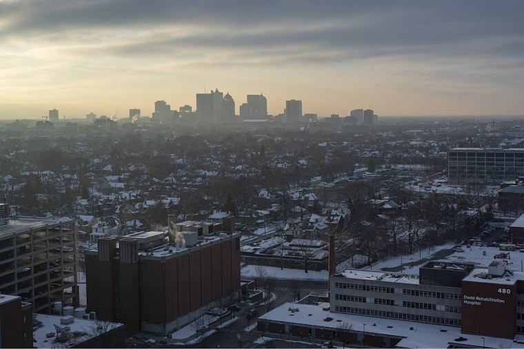 Sunday Snow Sneaks Into Columbus As Temps Take A Nosedive