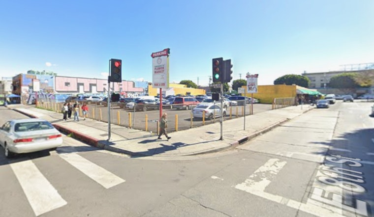 SUV Jumps Curb In Downtown LA Flower District, Leaves Six Hurt