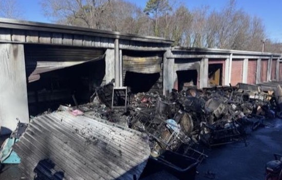 Swift Action by Concord Firefighters Contains Storage Facility Blaze on Warren C Coleman Blvd
