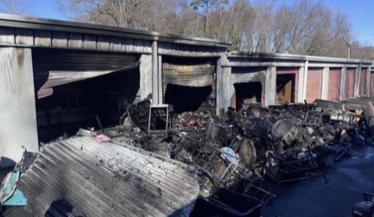 Swift Action by Concord Firefighters Contains Storage Facility Blaze on Warren C Coleman Blvd