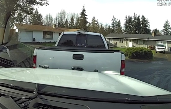 Tow-Job Chaos As Tacoma Suspect Tries To Swipe Truck Towing His Own Pickup