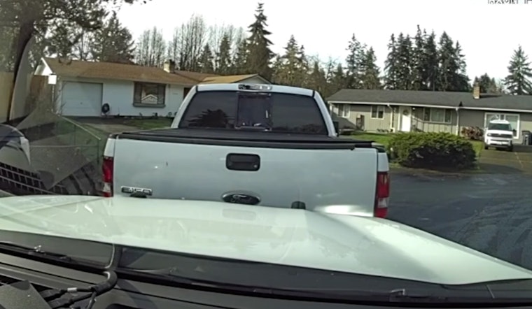 Tow-Job Chaos As Tacoma Suspect Tries To Swipe Truck Towing His Own Pickup