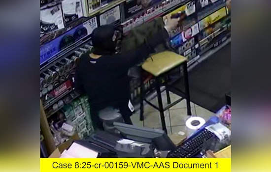 Tampa Man Pleads Guilty to Gas Station Armed Robbery and Firing Weapon and Faces Up to Life in Prison
