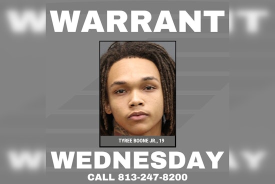 Tampa ‘Warrant Wednesday’ Manhunt Targets Tyree Boone Jr.