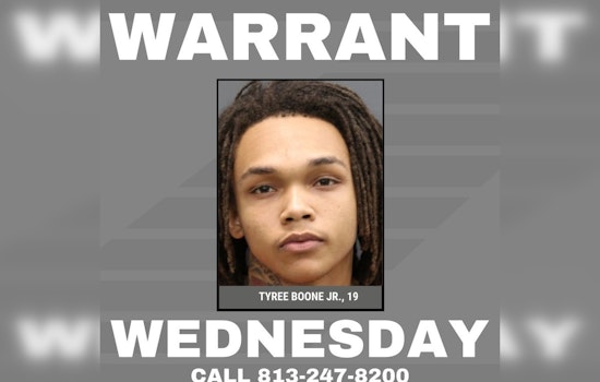 Tampa ‘Warrant Wednesday’ Manhunt Targets Tyree Boone Jr.