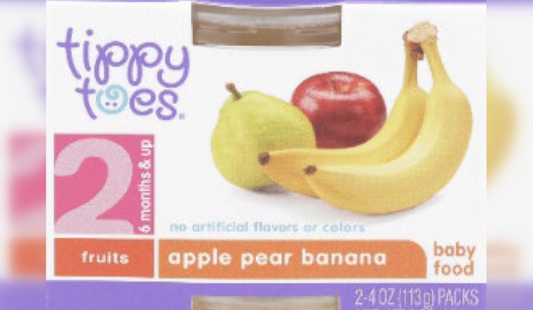 “Tippy Toes” Baby Food Recalled Nationwide, Including NY and NJ, Over Elevated Patulin Levels