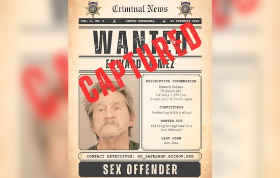 Tipster Trail Leads Cops To 78-Year-Old San Jose Sex Offender Registration Suspect