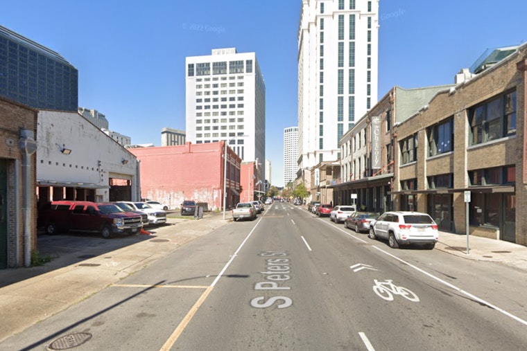 Towering Warehouse District Fire Chokes Downtown New Orleans