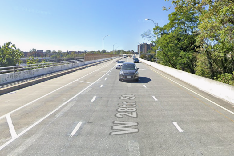 Toxic Paint Rains From 28th Street Bridge As State Slaps City With Violation