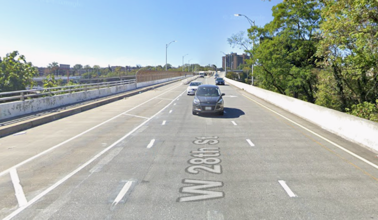 Toxic Paint Rains From 28th Street Bridge As State Slaps City With Violation
