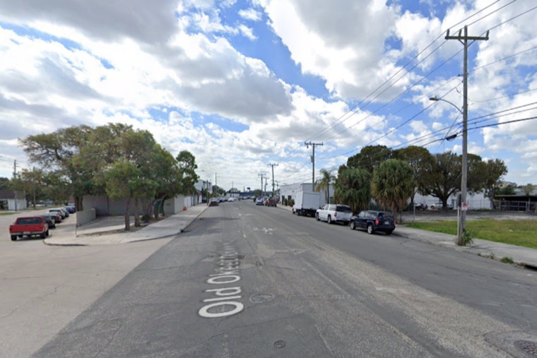 Traffic Snarled on Okeechobee Road Due to Blaze at West Palm Beach Metal Recycling Plant