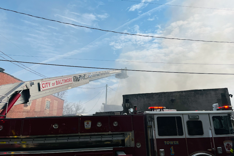 Two-Alarm Inferno Erupts In East Baltimore Commercial Building