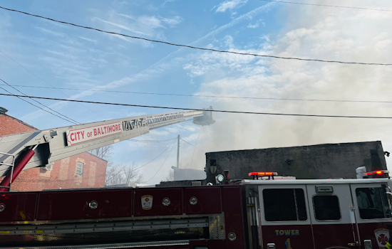 Two-Alarm Inferno Erupts In East Baltimore Commercial Building