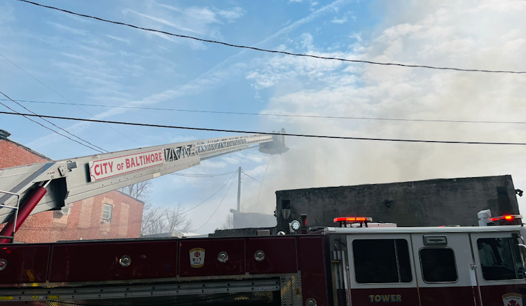 Two-Alarm Inferno Erupts In East Baltimore Commercial Building