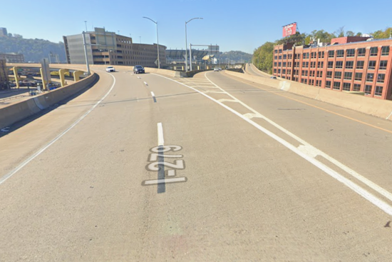 Two Hospitalized After Head-On Collision on Pittsburgh's Fort Duquesne Bridge, I-279 Temporarily Closed