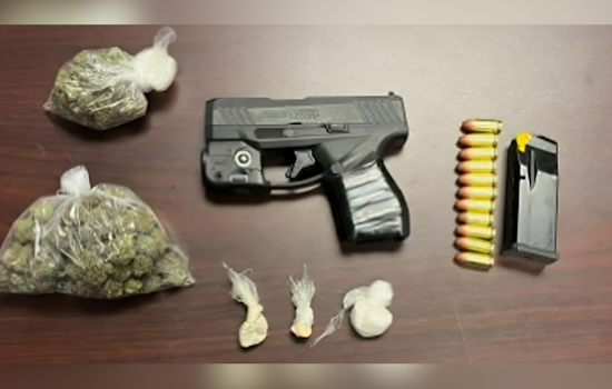 Two Suspects Charged in Severn Traffic Stop After Police Seize Loaded Handgun and Drugs