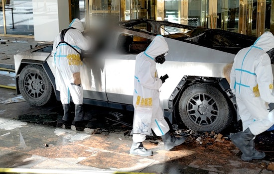Vegas Cybertruck Blast Outside Trump Hotel Puts Heat on AI to Tip Off Cops
