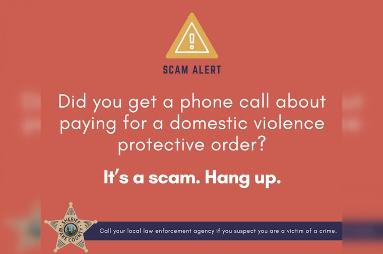 Wake County Sheriff's Office Warns Residents of Scammers Falsely Demanding Payment for Protective Orders