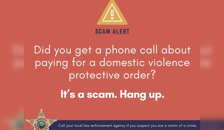Wake County Sheriff's Office Warns Residents of Scammers Falsely Demanding Payment for Protective Orders