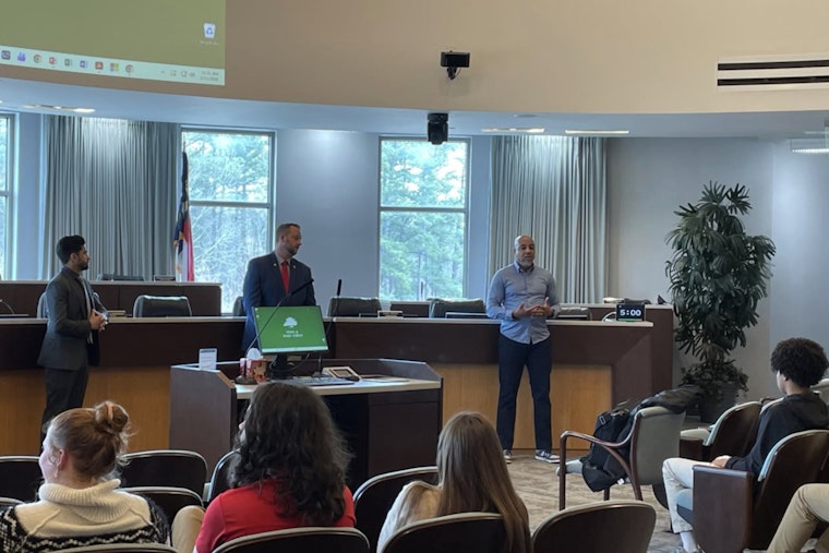 Wake Forest Engages High Schoolers in Civic Leadership Through Youth Program at Town Hall